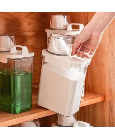 DSOUWEH Detergent Container Wide Application Easy To Clean And Reusable Large Capacity Plastic Lightweight And Easy To Carry - Buy Online on GoSupps.com