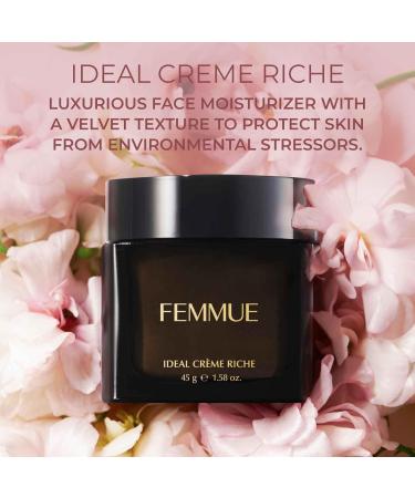Ideal Creme Riche Face Moisturizer Cream 1.58 oz | Nourish Dry Skin with Camellia Seed Oil | Premium Korean Skincare - Buy Online on GoSupps.com