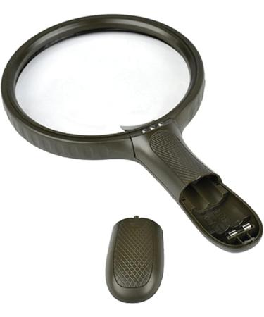 20X/60X Magnifying Glass with Light Handheld Large Magnifying Glass 4 LED Illuminated Lighted Magnifier for Macular Degeneration Seniors Reading Inspection Coins Jew Black - Buy Online on GoSupps.com