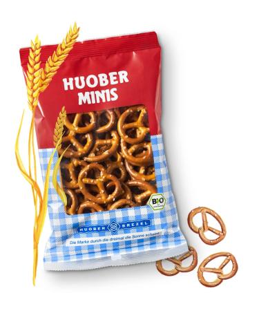Huober Organic Mini Pretzels - 20 Packs of 40g | Delicious Snack for International Shipping - Buy Online on GoSupps.com