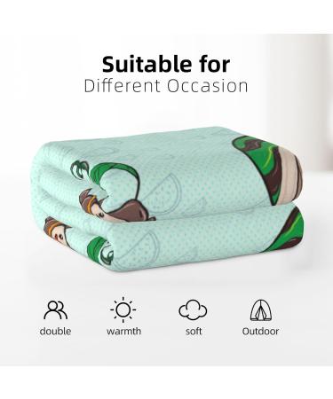 YYHHAOFA Sunflower Seeds Watermelon Seeds Pattern Flannel Blanket 66x90 in Thick : Skin-Friendly Warm and Comfortable Easy Care and Durable Black Thick - Buy Online on GoSupps.com