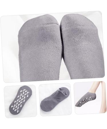 FRCOLOR 1 Pair Gel Socks for Dry Cracked Feet Moisturizing Socks for Cracked Heel Repair Silicone Moisturizing Socks Moisturizing Heel Socks Foot Women's Lotion Polyester - Buy Online on GoSupps.com
