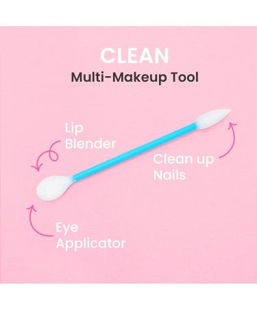 Fran Wilson EYE TEES COTTON TIPS 80 Count (1 Pack) - Precision Makeup Applicator Double-sided tees with Pointed and Rounded Ends for Perfect Blending Effective Cleaning and Precise Touch-ups Blue 45 - Buy Online on GoSupps.com