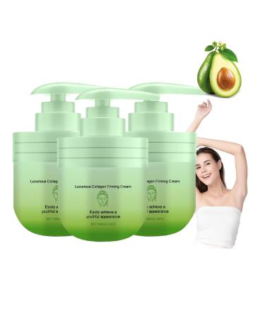 JIAOY Set of 3 luxury collagen firming creams for skin and body - Moisturizing cream for lifting firming and toning - Anti-aging moisturizing lotion for firming