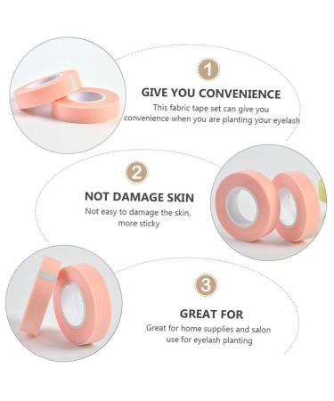 FRCOLOR Eyelash Tape - 5 Rolls Non-Woven Sensitive Tape for Beauty Salons | International Shipping Available - Buy Online on GoSupps.com