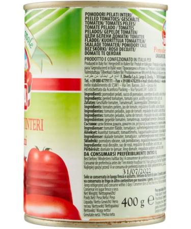 Divella Pastry Peeled Tomato 400 ml - Buy Online on GoSupps.com
