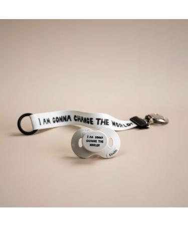 Elodie Details Baby Pacifier Set for 3+ Months - Change the World & Kindly Konrad - 2 Pack - Buy Online on GoSupps.com