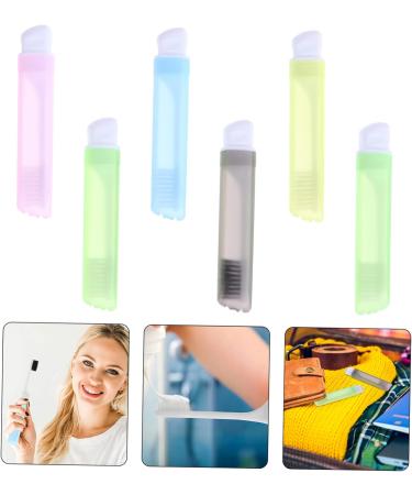 Buy Healeeved 12 Pc Foldable Portable Soft Toothbrush Set - Travel-Friendly Compact Bristle Toothbrush for Adults - Perfect for Oral Hygiene & Teeth Brightening - Buy Online on GoSupps.com