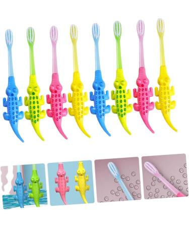 Beaupretty 8-Piece Cartoon Animal Children's Toothbrush Set - Fun & Effective Oral Care for Kids - Buy Online on GoSupps.com