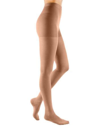 mediven Comfort for Women 20-30 mmHg Closed Toe Compression Pantyhose - Natural II Standard Natural II