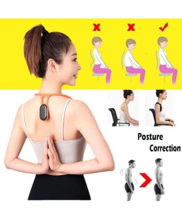 Posture Corrector for Women with Posture Reminder Back Medic Smart Posture Corrector Correct Sitting and Standing Posture Orange - Buy Online on GoSupps.com