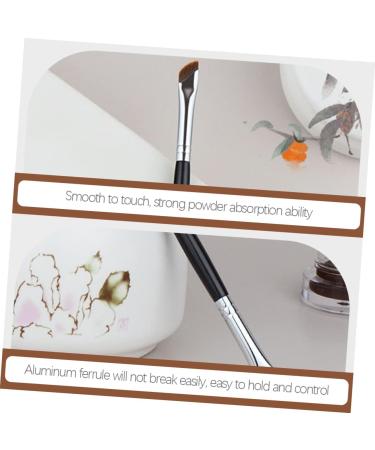 KALLORY 6pcs Eyebrow Brush Gel Eyeliner Gel Liner Eyeliner Makeup Supplies Cosmetic Brush Flat Head Miss Die 16X1CM As Shown - Buy Online on GoSupps.com