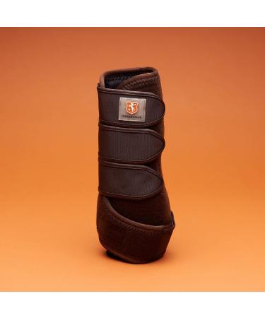 Horsecode Brown Basic Fetlock Boots XL - Premium Equestrian Gear for International Shipping - Buy Online on GoSupps.com
