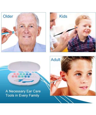 Q-Grips Earwax Remover - Silicone Ear Cleaner Tool with 16 Replacement Tips - Buy Online on GoSupps.com