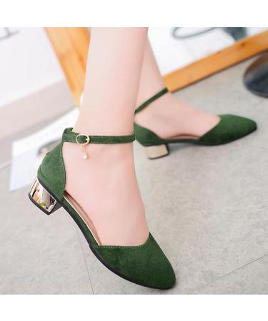 HSYHKDSY Women's Glitter Flat Sandals - Elegant Comfortable Summer Shoes - Green - Size 6 UK - Buy Online on GoSupps.com