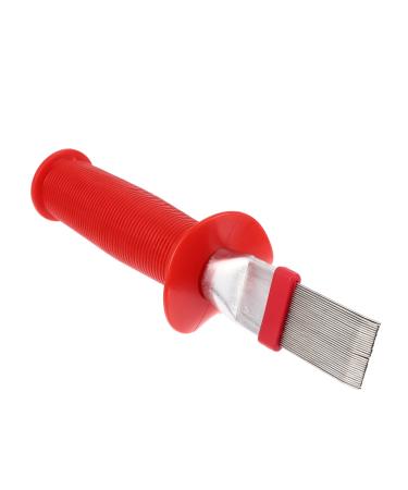 Stainless Steel Cleaner Stainless Steel Fin Evaporator Radiator Cleaning Tool Fin Comb Brush Fridge Cleaner Red