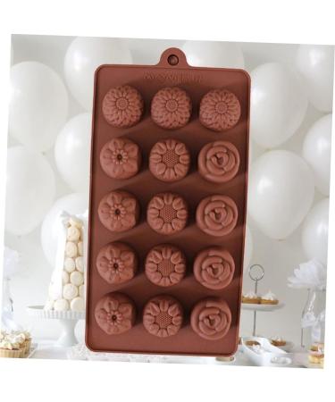 2pcs Craft Dies Pudding Mold Flower Shaped Mold Non-Stick Mold Decor Silicone Molds Chocolate Baking Molds Sphere Cake Molds Cake Baking Molds Chocolate Molds Waffles Flowers mediumx2pcs Coffeex2pcs - Buy Online on GoSupps.com