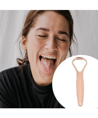 Jojomi's Ergonomic Tongue Cleaner Brush - Surgical Quality Oral Care for Fresh Breath & Bad Breath Removal - Buy Online on GoSupps.com