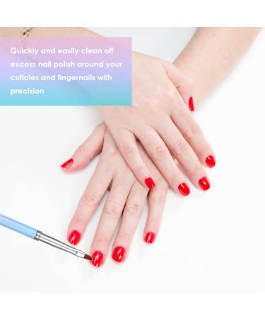 Cobee 3 Pack Nail Polish Clean Up Brushes - Manicure Makeup Tools - Buy Online on GoSupps.com