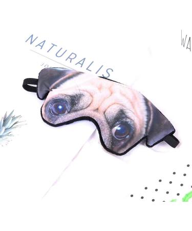 3D Cartoon Cat Dog Eyes Funny Sleep Mask | Soft Cotton Blindfold for Home, Travel, Office | Novelty Animal Pattern Eye Mask for Sleeping - Buy Online on GoSupps.com