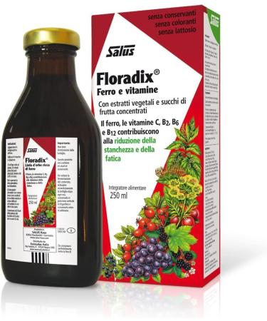 Floradix Calcium Liquid Supplement 250ml - Essential Mineral for Strong Bones - Buy Online on GoSupps.com