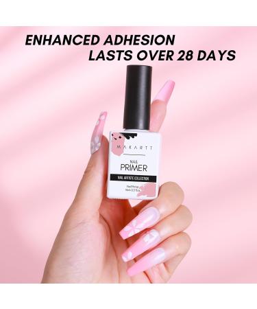 Makartt Nail Primer No Lift Nail Primer for Acrylic Nails 15ml Nail Primer Prep for Gel Nail Polish Dipping Powder Nail Art Fast Dry Acid Free Gel Nail Primer Home Salon Manicure Clear-15ml Nail Primer - Buy Online on GoSupps.com