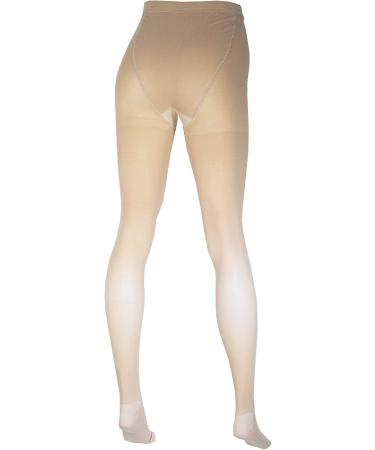 Truform Plus Size Compression Pantyhose 20-30 mmHg Support Tights - Beige X-Tall - Buy Online on GoSupps.com
