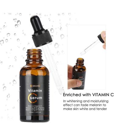 Organic Face Serum Plant Vitamin Illuminating Day and Night Moisturizing Essence Lightens Wrinkles Freckles Suitable for sensitive skin 30 ml - Buy Online on GoSupps.com