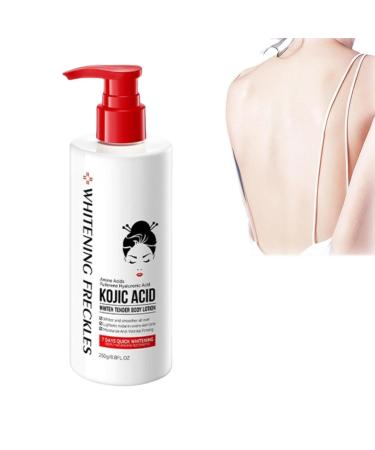 Kojic Acid Cream, Kojic Acid Body Lotion, Skin Lightening Body Lotion with Kojic Acid, Moisturizing Remove Melanin Skin Lightening Body Cream for Uneven Skin Tone, Skin Lightening Cream, 250g (1)