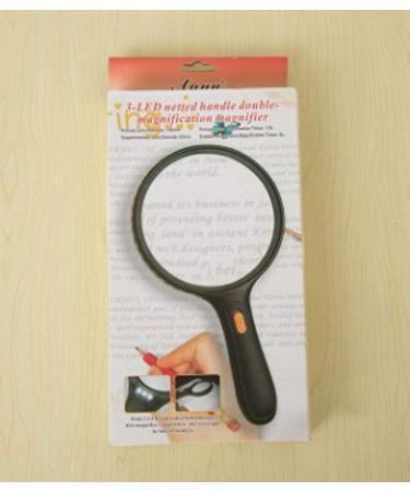 Reading Reading Magnifier HD Optical Resin Lens with 3LED Light 138mm Oversized Gift Room Decoration Good Times - Buy Online on GoSupps.com