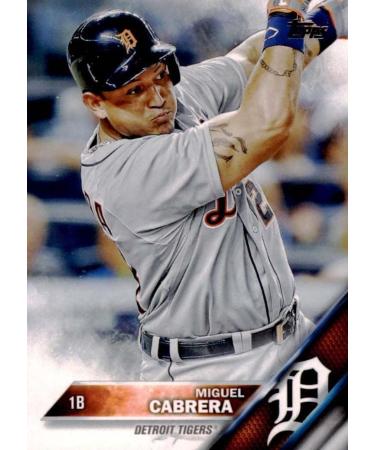 Detroit Tigers 2 Team Set Gift Lot - 2022 Factory Sealed & 2016 Regular Issue with Miguel Cabrera & Justin Verlander - Buy Online on GoSupps.com