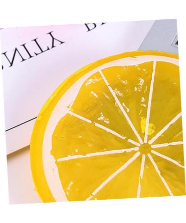 Levemolo 30pcs Mini Lemon Slices Yellow Lemon Slices Teeth Holder Toys Fruit Plastic Fake - Buy Online on GoSupps.com