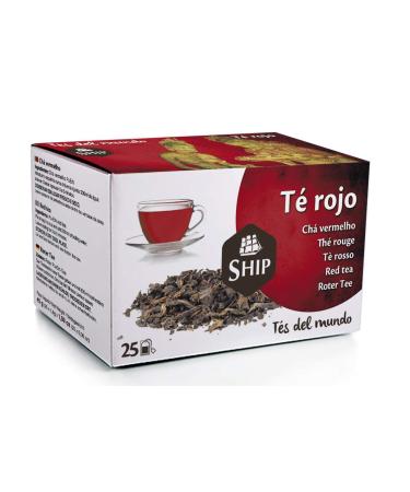 Ship TE ROUGE PUERH Infusion Bags 25 Sachets