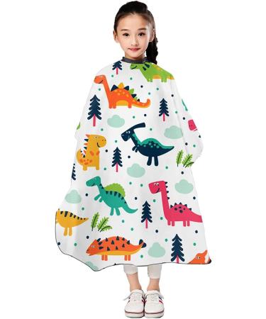 Kids Barber Cape 39x47 inches - Professional Salon Haircutting Cover for Child, Styling Apron with Adjustable Closure - Scent17 - Buy Online on GoSupps.com
