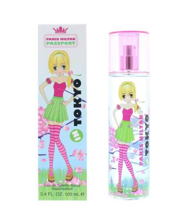 Tokyo Passport/Paris Hilton Edt Spray 3.4 Oz (W)