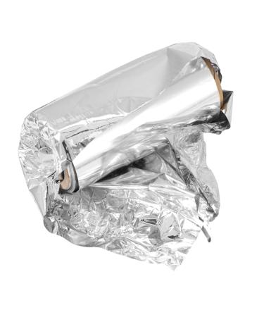 Housoutil 2 Rolls Metal Nail File Hair Streaking Kit Nail Dip Kits Pre Cut Hair Foils Hair Coloring Foil Hair Foil Paper Nail Art Tools Yn Nail Kit Tin Foil Modeling