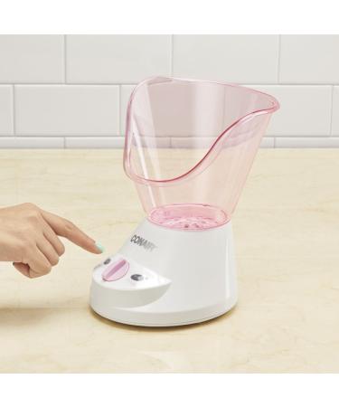 True Glow by Conair Facial Sauna System - Moisturizing Mist, Pink/Cream - Buy Online on GoSupps.com