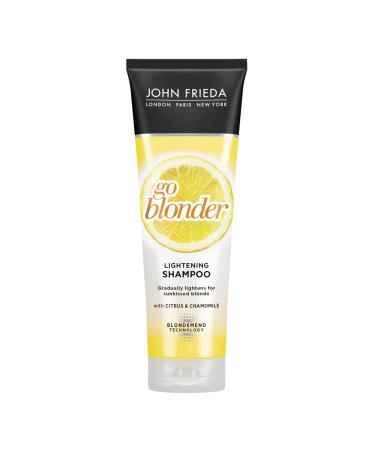 Go Blonder Shampoo, Gradual Hair Lightening Shampoo, with citrus and chamomile, featuring our BlondMend Technology, 8.3 Ounce (2 Pack) SHAMPOO 2 - Buy Online on GoSupps.com