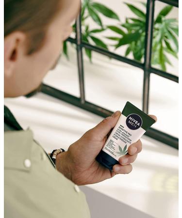 NIVEA MEN Sensitive Pro Ultra-Soothing Moisturizing Face Cream (1 x 75 ml) Cream with Organic Hemp Oil Men's care with vegan formula - Buy Online on GoSupps.com