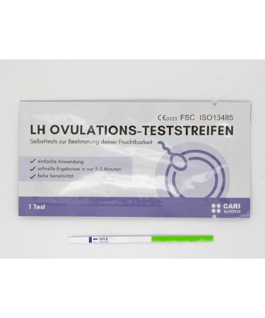 50 Ovulation Tests - 25 mIU/ml Sensitivity | Fertility Tests for PCOS & Family Planning | Ships Internationally - Buy Online on GoSupps.com