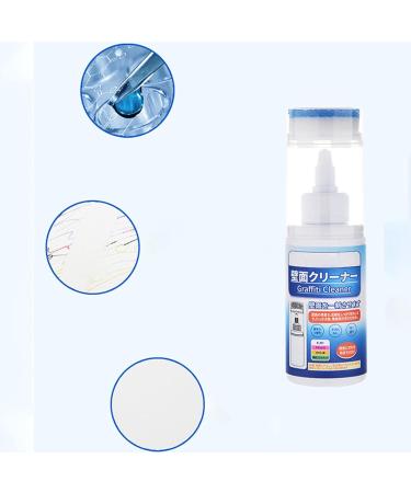 Graffiti Remover Odorless Graffiti Spray Paint Remover with Sponge Brush Wall Graffiti Cleaner Easily Cover Up Graffiti & Stains for Wall Glass Floor Single Attribute - Buy Online on GoSupps.com