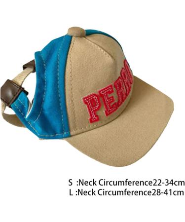 PetPhindU Dog Sun Hat Baseball Cap - Blue Peaked Cap with Letter Print for Dogs | Best Pet Accessory - Buy Online on GoSupps.com