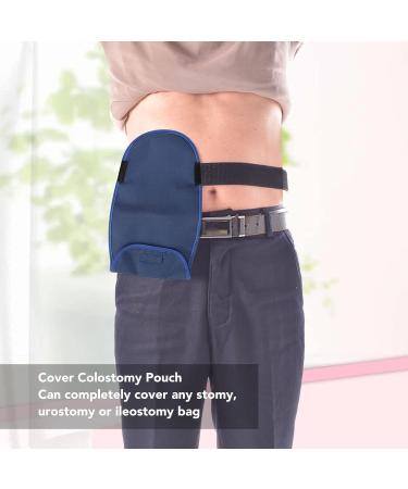 Stom Tap Cover Waterproof & Washable Stretchy Belt for Colostomy & Urostomy Bags | Fast Drying Portable Blue - Buy Online on GoSupps.com
