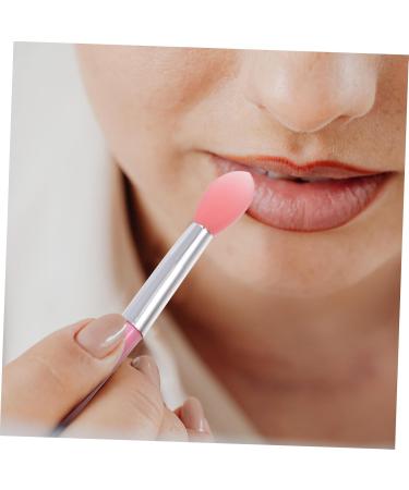 Didiseaon 2 Sets Lip Stick Dust Cover Silicone Scrubber for Silicone Lip Covers Applicator Brush Lip Scrub Brush Lip Masks Silicone Makeup Brush Lip Brush Makeup Tools Miss Girl - Buy Online on GoSupps.com