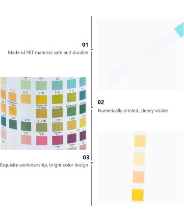 Portable Healeved Urine Test Strips - 100 Quick Urinalysis Testing Strips - Buy Online on GoSupps.com