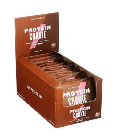 Myprotein Box of 12 Max Protein Cookie Rocky Road 75g 1g