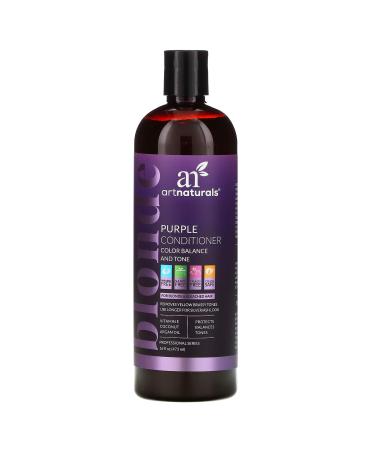 Artnaturals Blonde Purple Conditioner Color Balance and Tone 16 fl oz (473 ml) - Buy Online on GoSupps.com