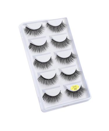 UAMOU Mink Eyelashes 10/50/100 Boxes Fluffy 3D Mink Lashes Makeup Natural Long Volume False Eyelashes Bulk Faux Cils Custom Cheerfully (Color : 5 Pairs X03 Size : 100 Boxes)