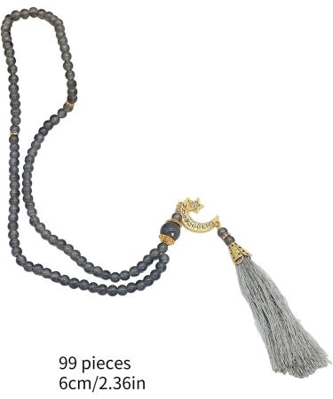 Southjieling Exquisite 6mm Tasbih Rosary Bracelet - Ideal for Hajj Daily Prayers Handmade Easter Gift Jerusalem Violet - Buy Online on GoSupps.com