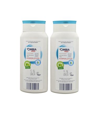 Ombia Med Body Lotion Moisture 5% Urea Vegan for Dry Skin 2 x 300ml